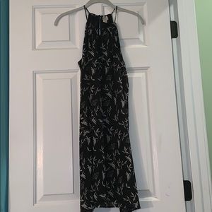 Loft strapless floral dress